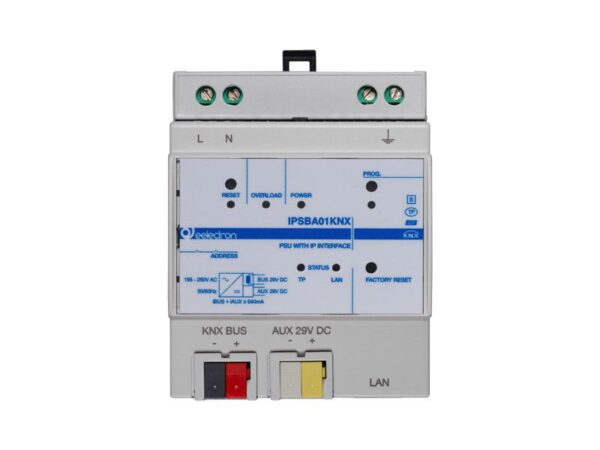 KNX Bridge con interfaccia IP integrata e Alimenta