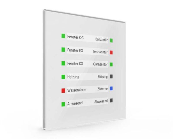 MDT SCN-GLED1W.01 Glass LED display 12-fold UP