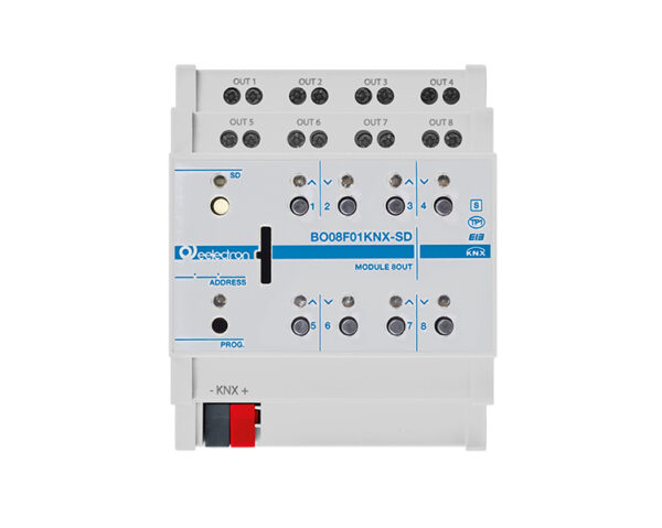 EELECTRON ATTUATORE 08 OUT 16A MULTIFUNZIONE