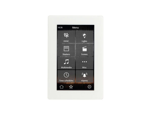 4.3" KNX capacitive touch panel IP DOOR PHONE WHIT - immagine 2