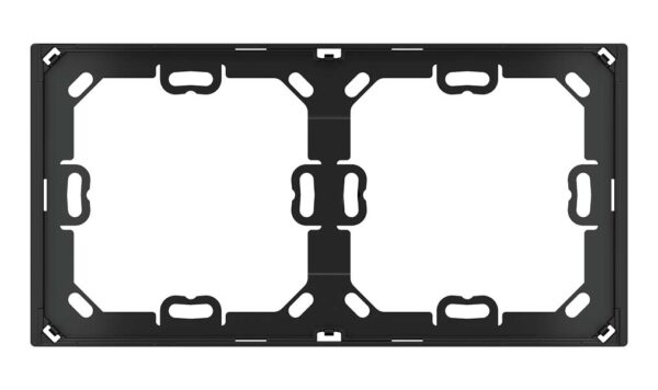 Ekinex Adattatore per montaggio di 1 placca doppia