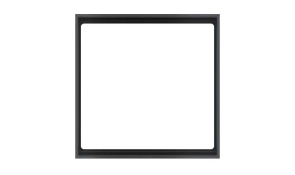 Ekinex Cornice FF Form quadrata Plastica Nero - immagine 3