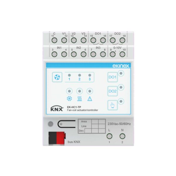 Ekinex Attuatore per fan coil - immagine 2